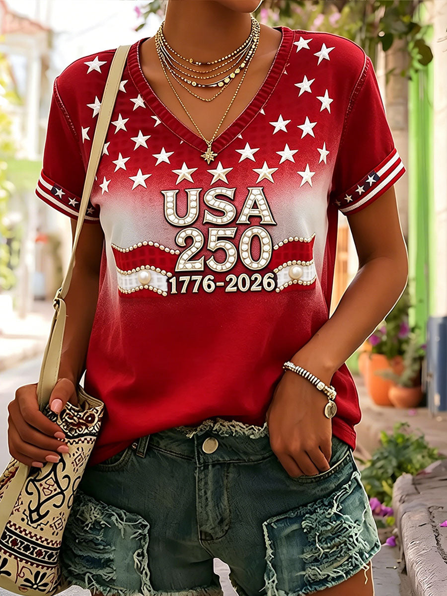 Women's USA 250th Anniversary T-Shirt
