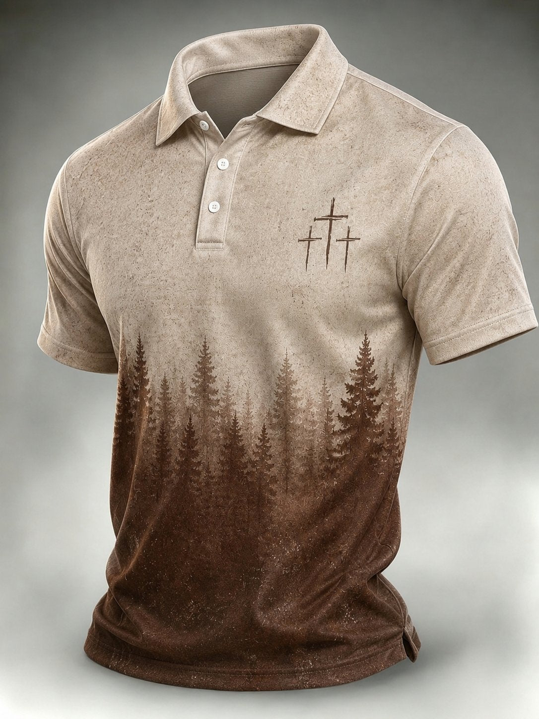 Men's  Printed Casual Tops