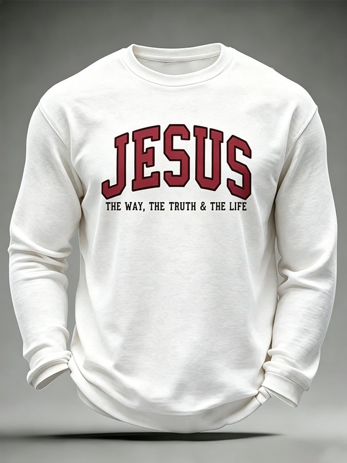 Men's Faith Print Top