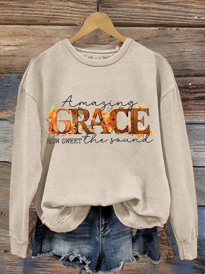 Women's Fall Jesus Sweatshirt
