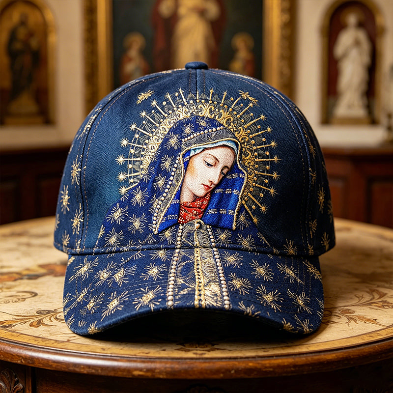 Religious Faith Mary Art Print Casual Cap