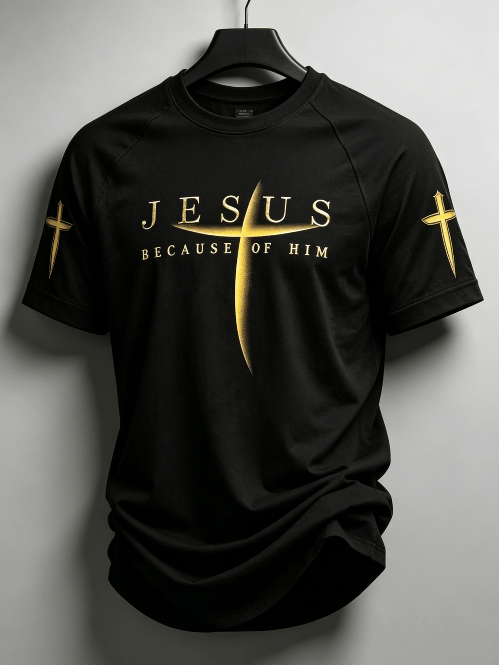 Men's Casual Faith Graphic Print T-Shirt