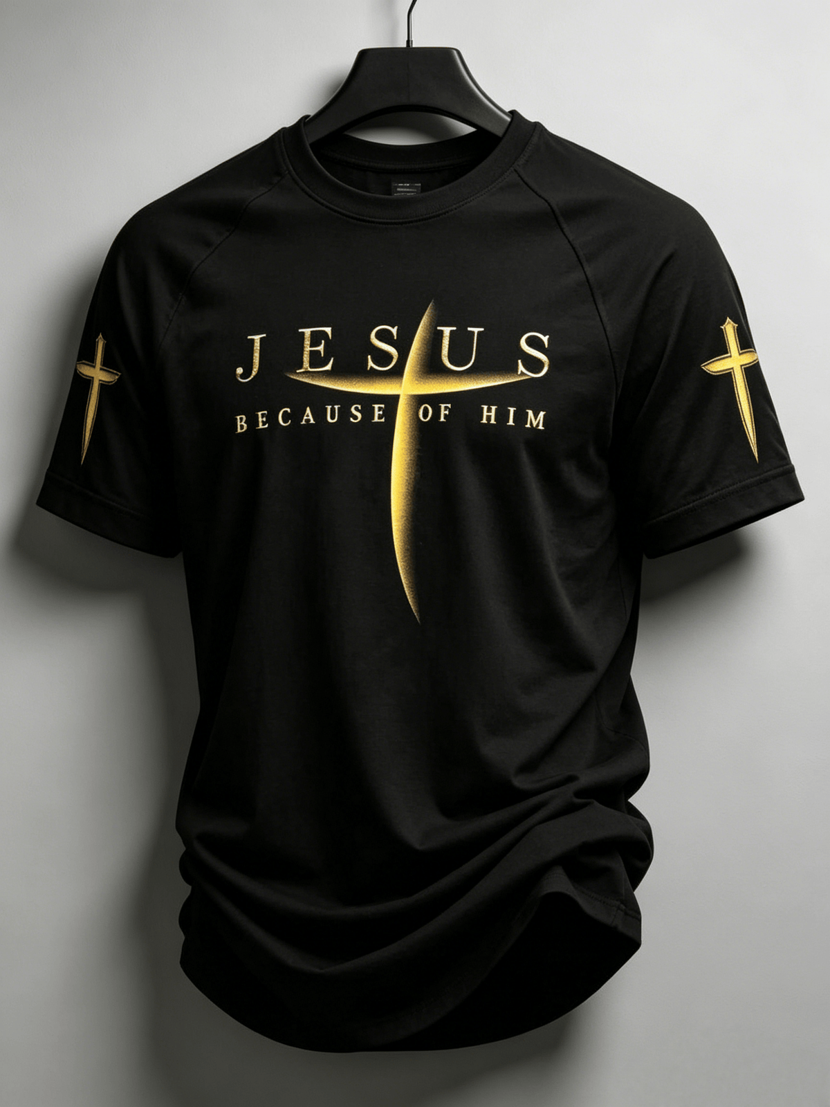 Men's Casual Faith Graphic Print T-Shirt