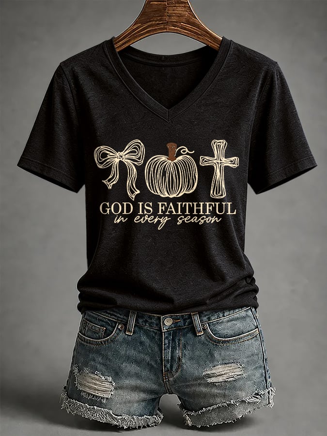 Women's Casual Printed T-shirt