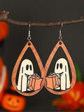 Women's Halloween Ghost Earrings