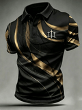 Men's FAITH Print Polo Shirt