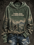 Women's "I Found Jesus, Still Looking for Bigfoot" Graphic T-Shirt
