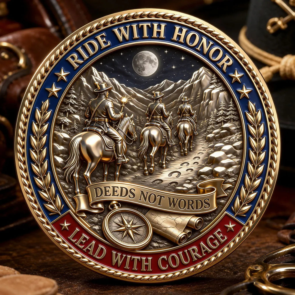 Spur Ride Commemorative Metal Medal