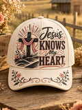 Unisex Retro Faith  Printed Hat