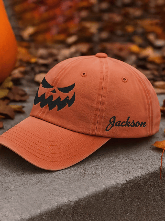 Fall Print Hat