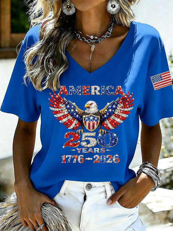Women's 250 Year Print Short Sleeve T-shirt