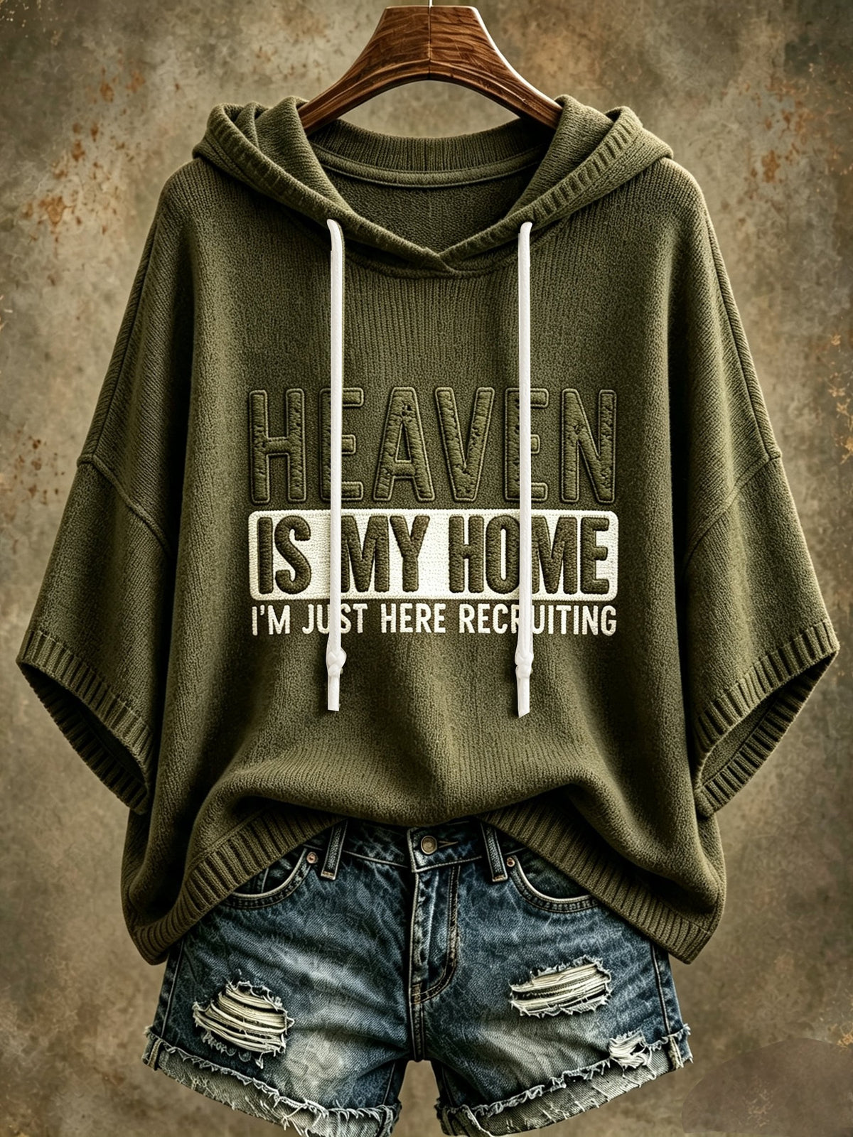 Women's Autumn Jesus Faith Hooded Top