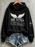 Women's Casual Printed Long-Sleeve Sweatshirt