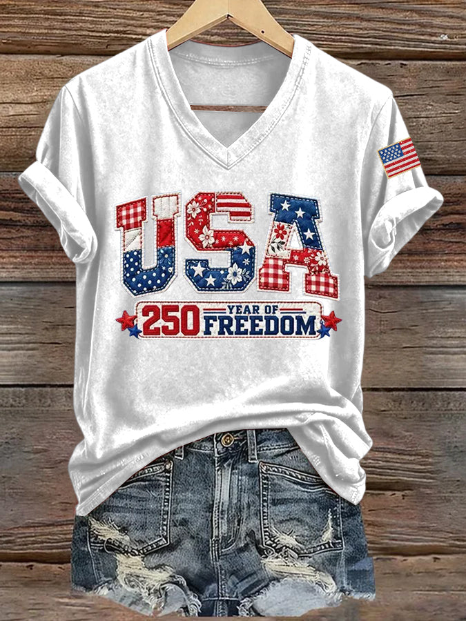 Women's 250 Year Print Short Sleeve T-shirt