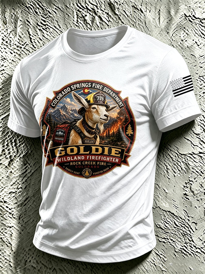 Men's Colorado Print Short Sleeve T-Shirt