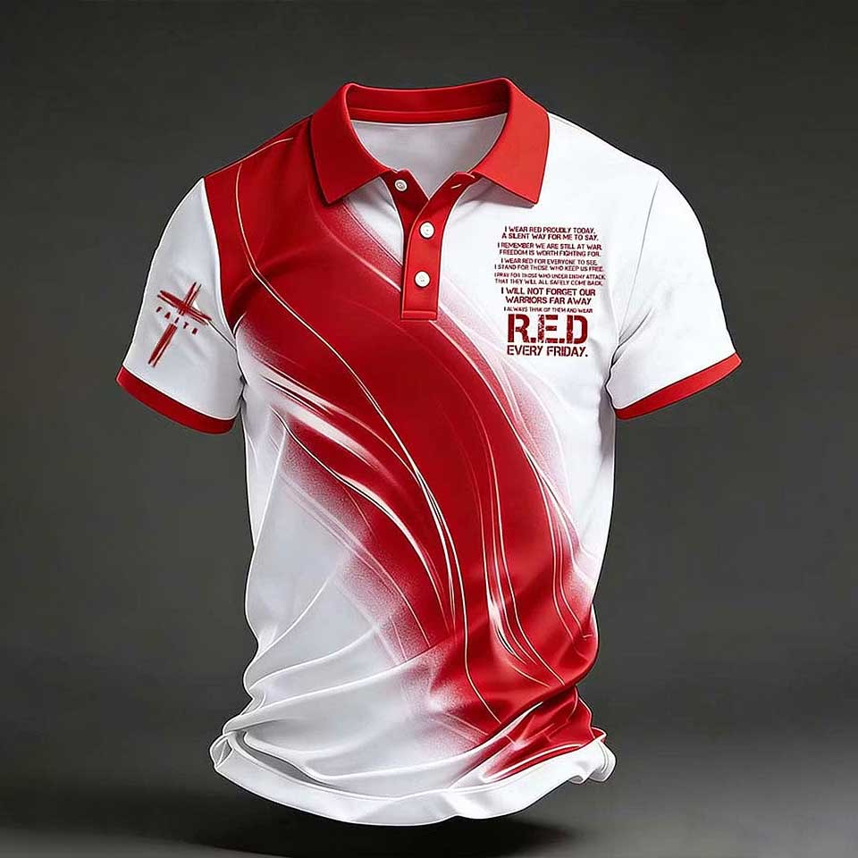 Men's RED Friday Tops