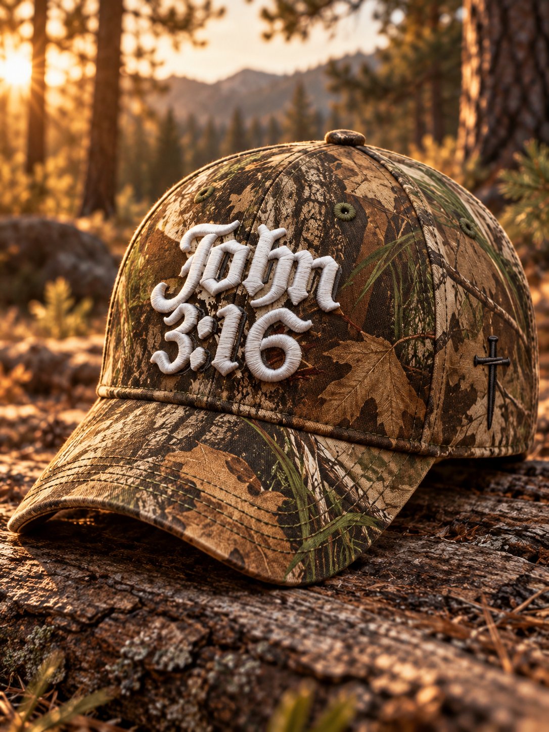 Men's Faith  Print Cap