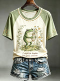 Women's "Faith" Series Printed Crew-Neck Short-Sleeve T-Shirt