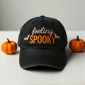 Unisex Embroidered Halloween (Feel Spooky) Printed Hat