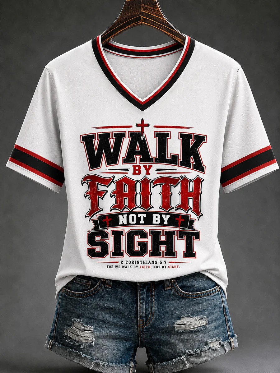 Women'S Faith Print T-Shirt
