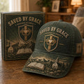 Vintage Faith Print Casual Baseball Cap