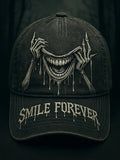 Halloween Forever Smile Print Baseball Cap