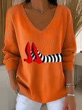 Women's Casual Witches Long Sleeve T-Shirt