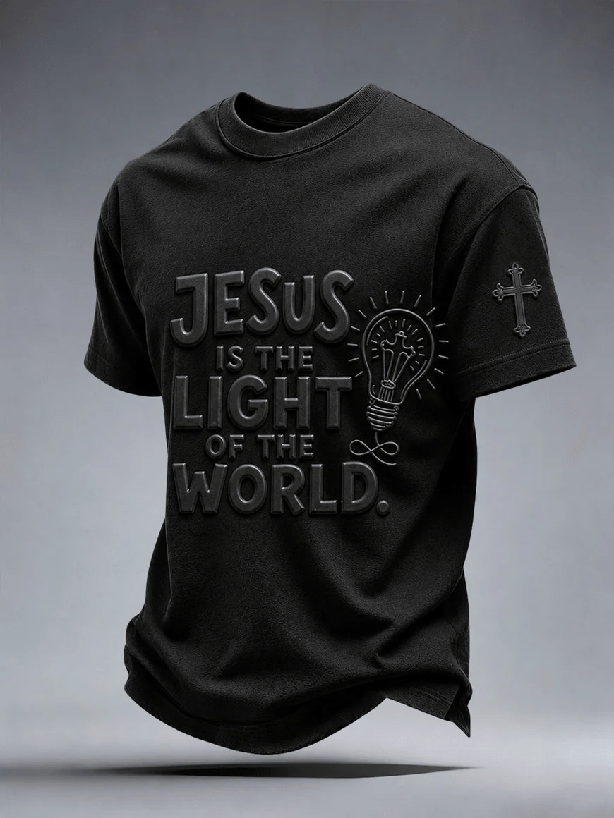 Men's Jesus is the Light of the world T-Shirt