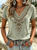Women's 'Jesus Saves' Print Casual T-Shirt