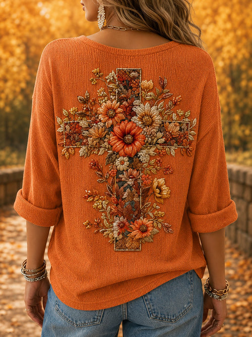 Fall For Jesus He Never Leaves T-Shirt