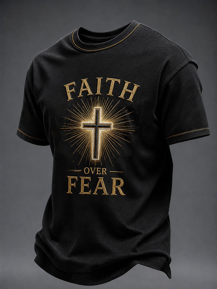 Men's Faith Printing T-Shirts
