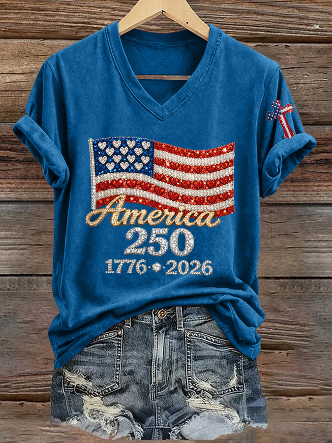 Women's 250 Year Print Short Sleeve T-shirt