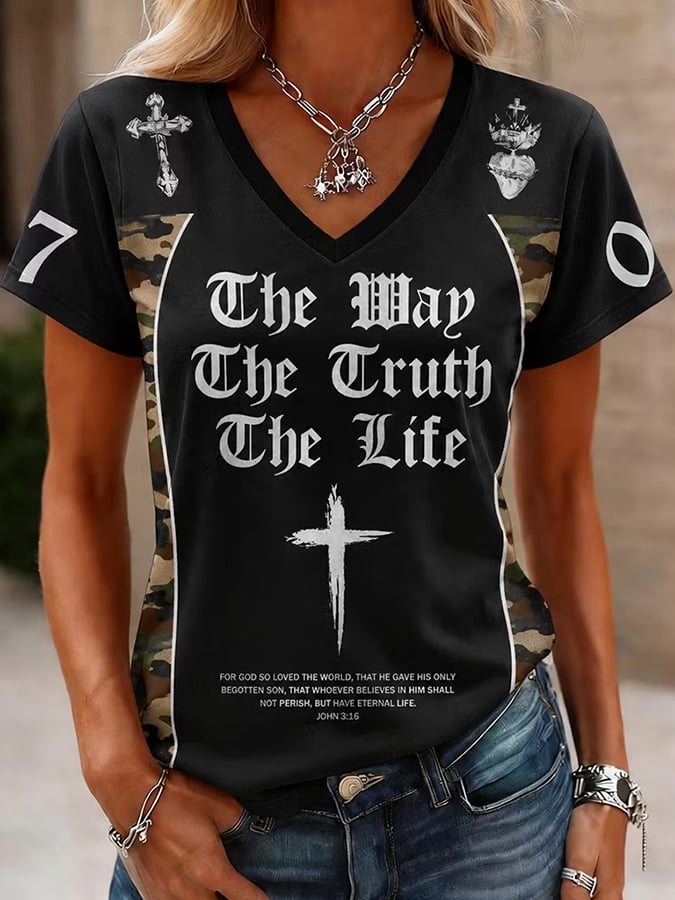 Women'S Faith Print T-Shirt