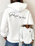 Women's God's Got My Back Print Hoodie