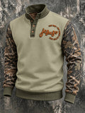 Men's Faith-Themed Printed Top