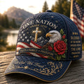 Retro Faith Art Print Casual Cap