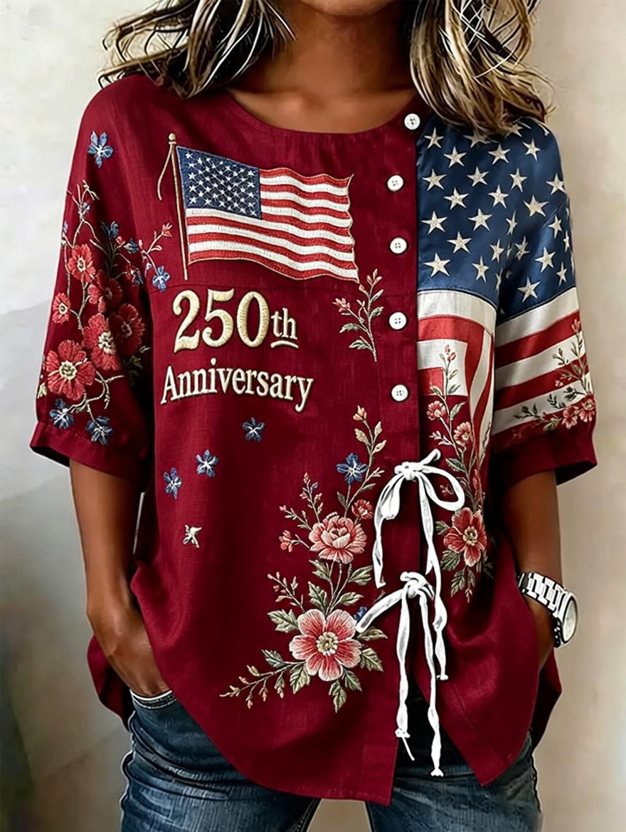 Women's America's 250th Anniversary Casual Top