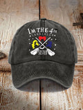 I'm The 4th Sanderson Sister Print Sun Hat