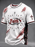 Men's"Faith Over Fear" Faith Casual T-shirt