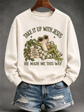 Women's 'Take It Up With Jesus' Graphic Top