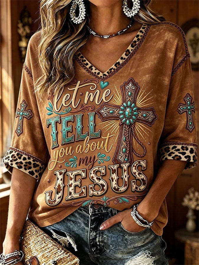 Women's Print Casual T-shirt