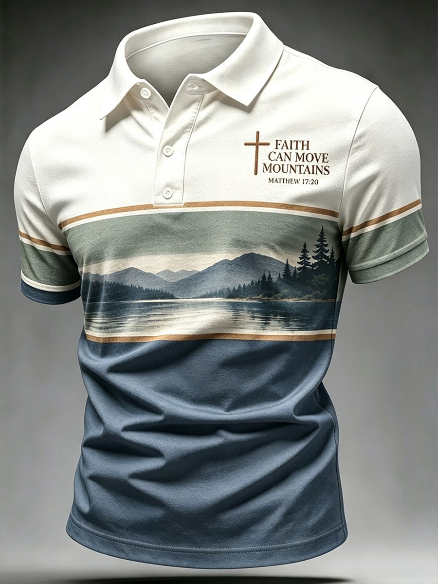 Men's Faith Short-Sleeve Polo Shirt