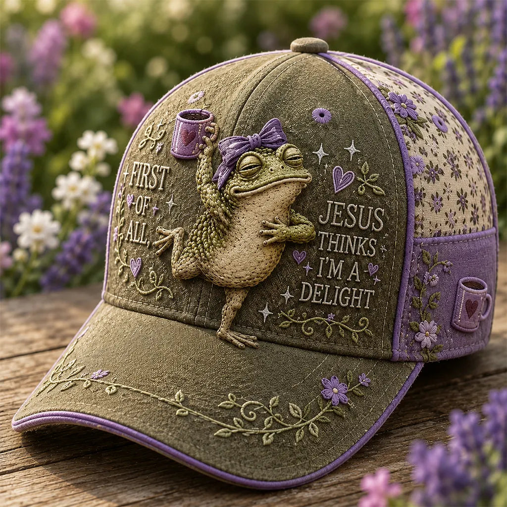 Christian Faith Art Print Vintage Baseball Cap