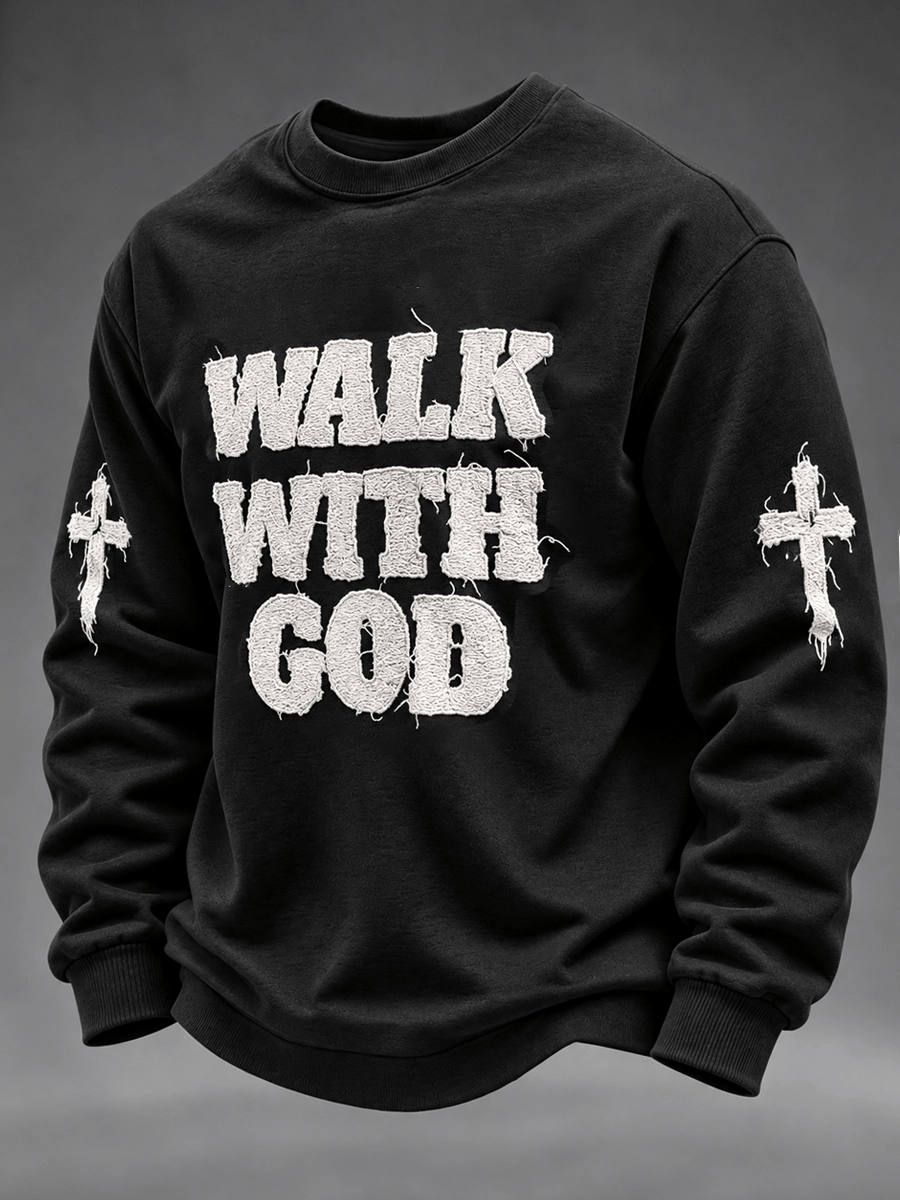 Men's Faith Crew Neck Sweatshirt