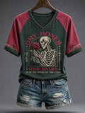 Women's Print Round Neck T-shirt