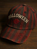 Women's Casual Halloween Printed Baseball Cap
