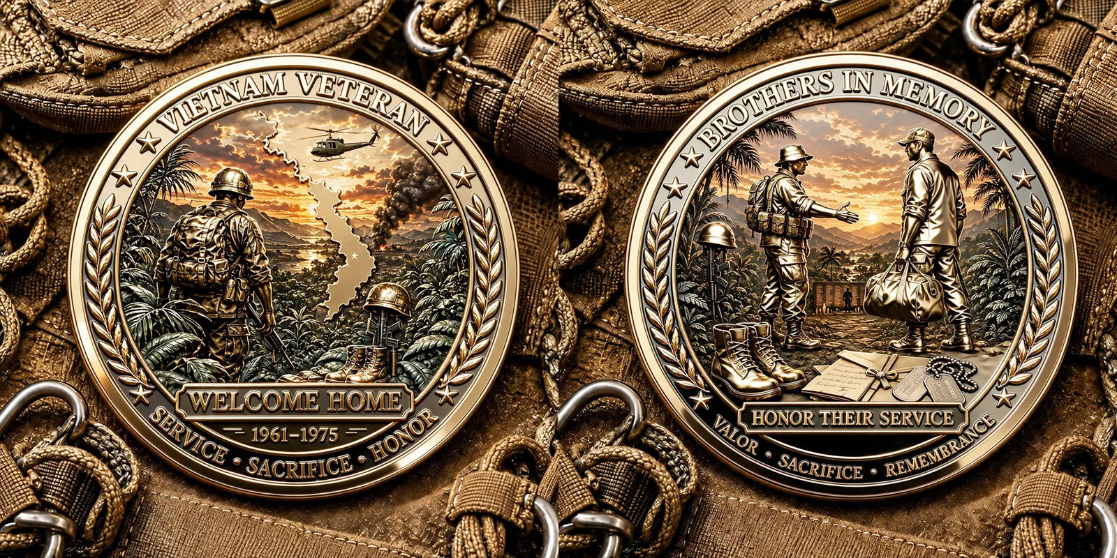Vietnam Veteran Welcome Home Brother Commemorative Coin