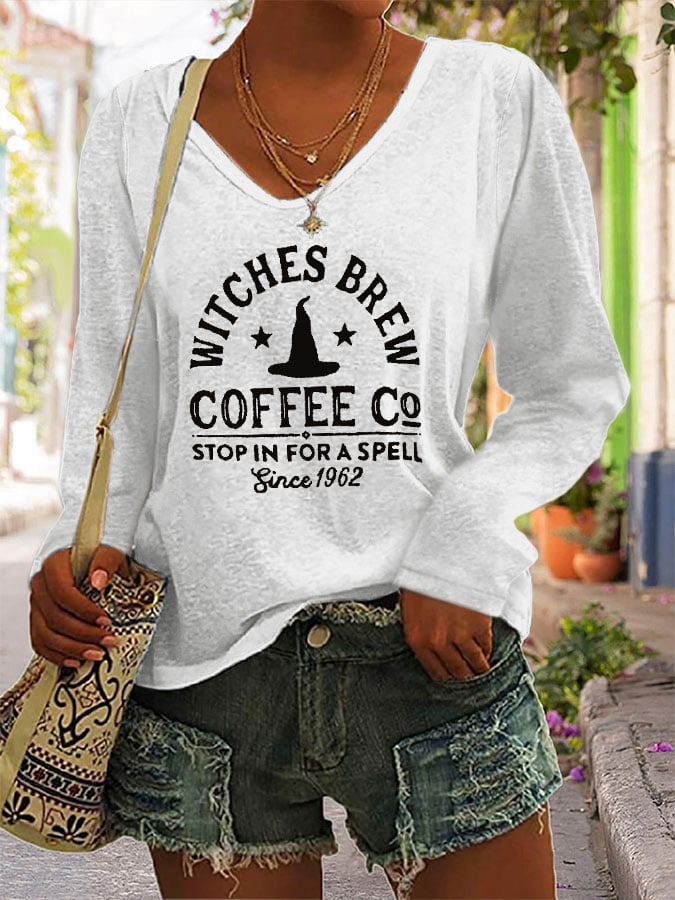 Fashion Print Long Sleeve T-Shirt