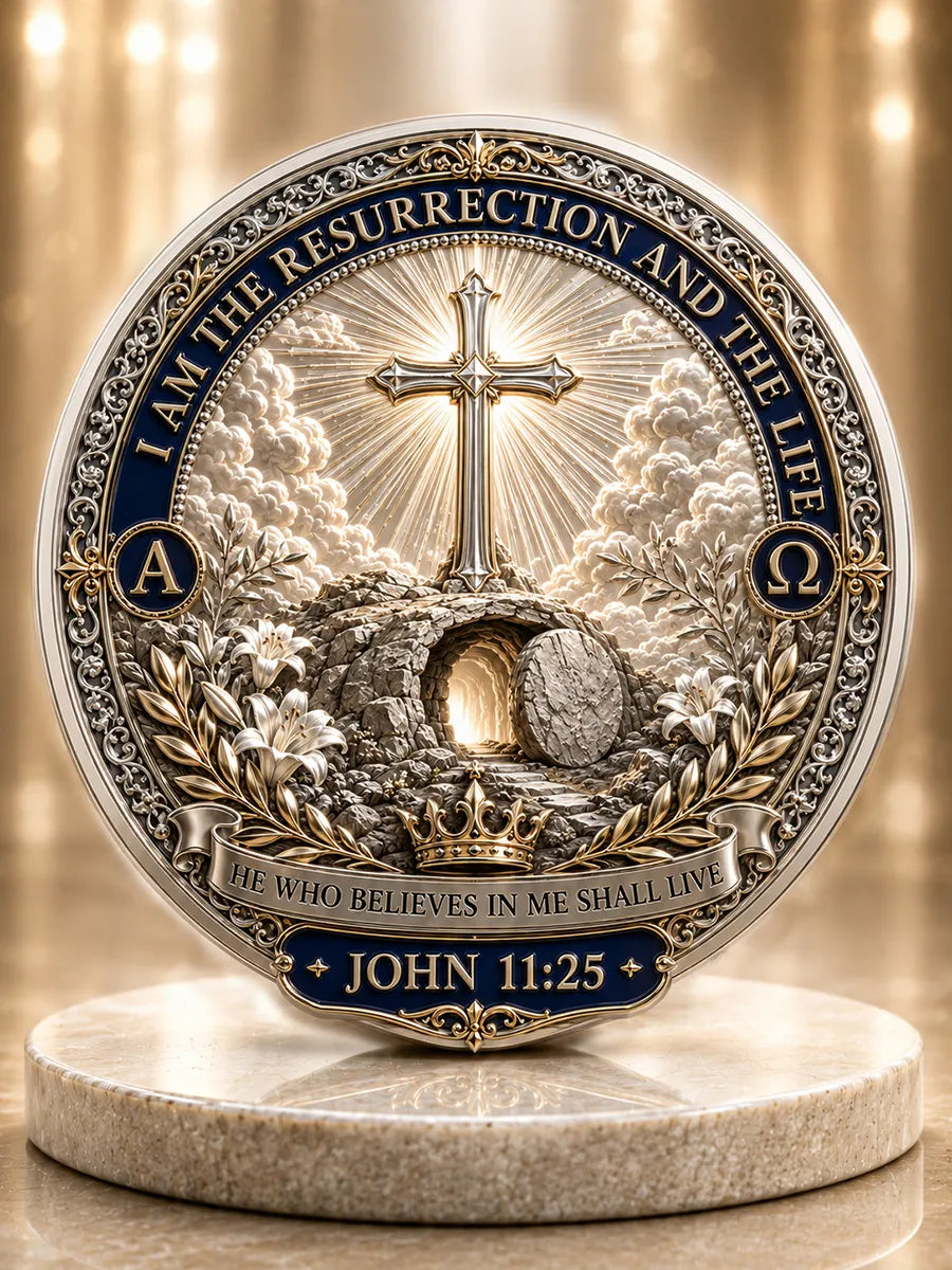 HE IS RISEN – Commemorative Resurrection Metal Medal
