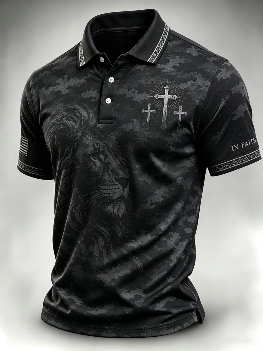 Men's Faith Short-Sleeve Polo Shirt